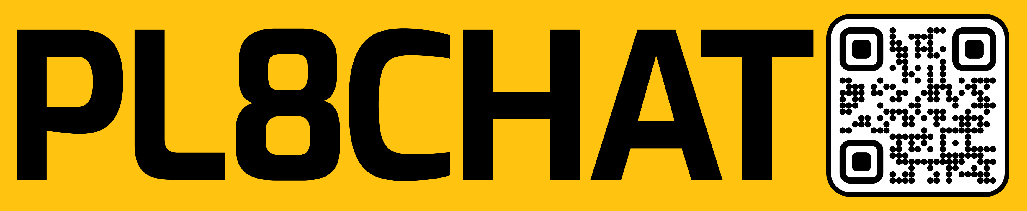 Wide PL8CHAT teen driver decal with QR code